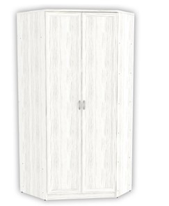 Угловой распашной шкаф 403 несимметричный, цвет Арктика в Альметьевске