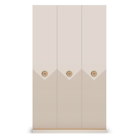 Шкаф 3-х дверный Капри, с глухими фасадами в Нижнекамске - изображение 1