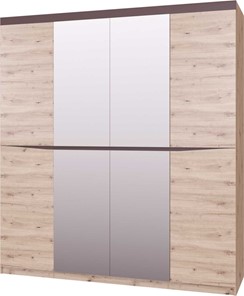 Шкаф четырехдверный Тиана ШР-4 (С зеркалом) в Набережных Челнах
