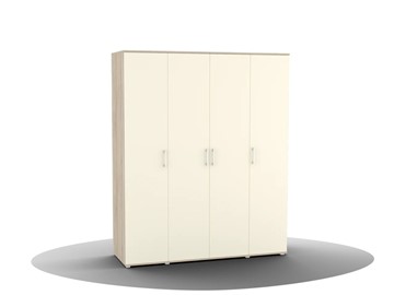 Распашной шкаф Silvia, ШО-04 (г), цвет фасада слоновая кость в Альметьевске