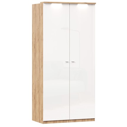 Шкаф двухстворчатый Фиджи 659.236, белый в Альметьевске - изображение