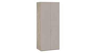 Шкаф для одежды Эмбер СМ-348.07.003 (Баттл Рок/Серый глянец) в Нижнекамске