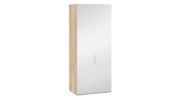 Шкаф для одежды Эмбер СМ-348.07.004 (Яблоня Беллуно/Белый глянец) в Набережных Челнах