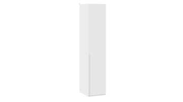 Шкаф для белья Порто (580) СМ-393.07.001 (Белый жемчуг/Белый софт) в Альметьевске