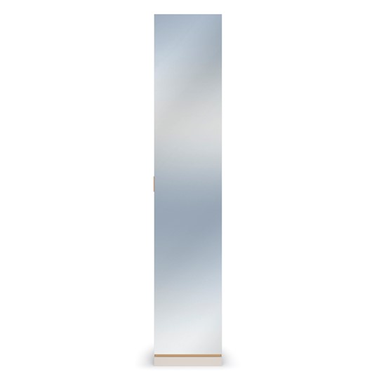 Шкаф-пенал  Капри, с зеркальным фасадом в Нижнекамске - изображение 1