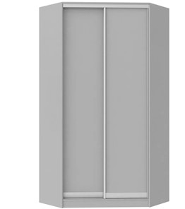 Шкаф угловой 2400х1103, ХИТ У-24-4-11, Серая структура в Набережных Челнах