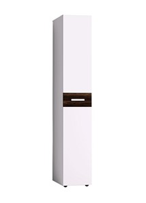 Шкаф для одежды Норвуд 55, Белый-Орех шоколадный в Нижнекамске