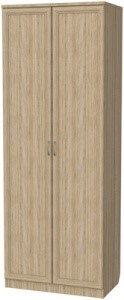 Шкаф распашной 101 со штангой,цвет Дуб Сонома в Альметьевске - изображение