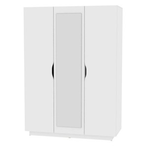 Распашной шкаф Аврора (H22_M) 1872х1351х540 Белый в Набережных Челнах