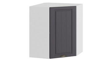 Кухонный шкаф угловой Лина 1В6У (Белый/Графит) в Набережных Челнах
