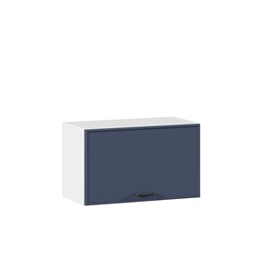 Горизонтальный настенный шкаф 600 Индиго ЛД 298.710.000.119, Белый/Тёмно-синий в Нижнекамске
