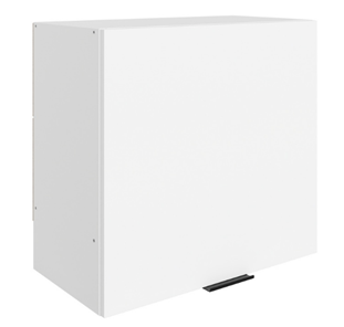Кухонный шкаф Стоун L600 Н566 (1 дв. гл.) (белый/джелато софттач) в Набережных Челнах