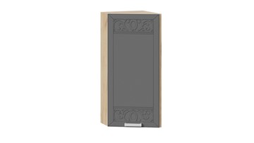 Торцевой шкаф на кухню Долорес 1В3Т (Дуб крафт золотой/Титан) в Нижнекамске