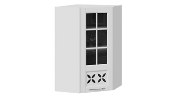 Кухонный угловой шкаф Скай ВУ45_96-(40)_1ДРДс(R) (Белоснежный софт) в Нижнекамске
