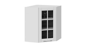 Кухонный угловой шкаф Скай ВУ45_72-(40)_1ДРс (Белоснежный софт) в Альметьевске