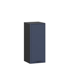 Шкаф настенный 300 Индиго ЛД 298.310.000.142, Чёрный/Тёмно-синий в Нижнекамске