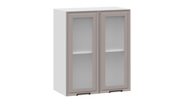 Кухонный шкаф Белладжио 1В6С (Белый, Софт капучино) в Набережных Челнах