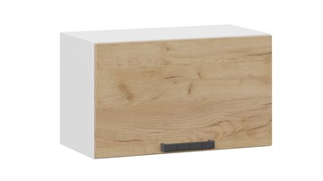 Навесной кухонный шкаф Детройт 1В6Г (Белый/Дуб Крафт золотой) в Набережных Челнах
