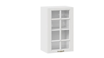 Кухонный навесной шкаф Лина 1В45С (Белый/Белый) в Набережных Челнах