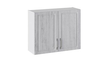 Кухонный шкаф Прованс (Белый глянец/Санторини светлый) В_72-90_2ДР в Набережных Челнах