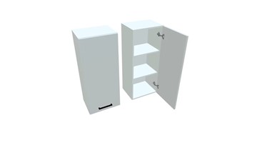 Кухонный шкаф В9 40, Белое гладкое Ламарти/Белый в Набережных Челнах