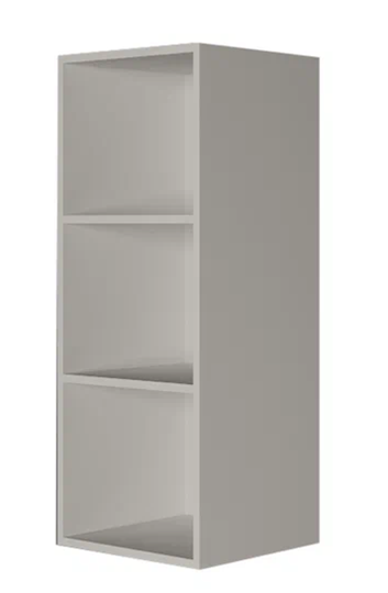 Навесной шкаф В9 40, Сатин/Белый в Нижнекамске - изображение 1