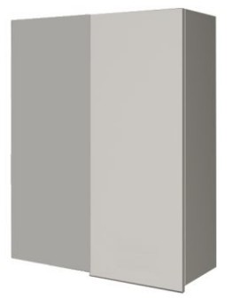 Шкаф кухонный ВУП 980 Белое гладкое Ламарти/Белый в Нижнекамске - изображение