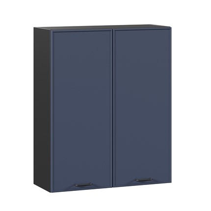 Кухонный шкаф высокий 800 Индиго 298.460.000.155, Чёрный/Тёмно-синий в Альметьевске - изображение