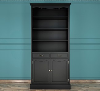 Кухонный шкаф Leontina для посуды (ST9330BLK) Черный в Набережных Челнах