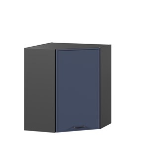 Угловой кухонный шкаф Индиго ЛД 298.610.000.158, Чёрный/Тёмно-синий в Набережных Челнах