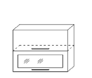 Шкаф кухонный Мыло, настенный с 2 откидными дверями 718*500*320, Ш2О 500 в Нижнекамске