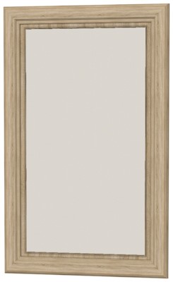 Навесное зеркало ЗП1, цвет Дуб Сонома в Нижнекамске - изображение