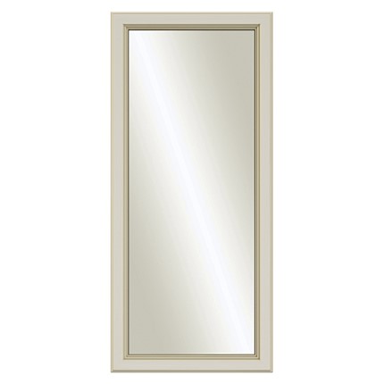 Зеркало навесное Сиена, Бодега белый / патина золото в Нижнекамске - изображение