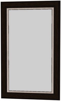 Настенное зеркало ЗП1, цвет Венге в Нижнекамске - изображение