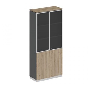 Шкаф для документов двери стекло Speech Cube (90x40x203.4) СИ 308 ДС АР ДС/ХР в Набережных Челнах