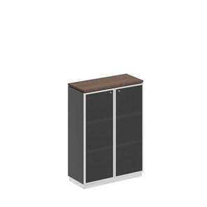 Шкаф для документов средний стекло в рамке Speech Cube (90x40x124.6) СИ 319 ДГ АР ХР в Казани