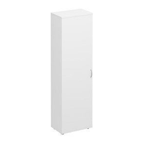 Шкаф для одежды Комфорт, белый премиум (60х38х200) К 517 в Нижнекамске