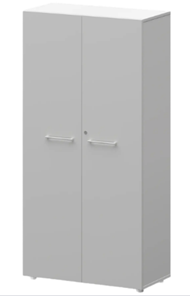 Шкаф распашной с 2-мя дверьми Kortez СМШ48F, Белый брилиант в Казани