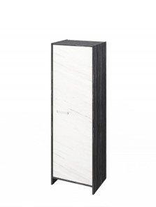 Распашной шкаф-гардероб Festus FI-621.G, Древесина Графит/Мрамор Леванто белый в Альметьевске