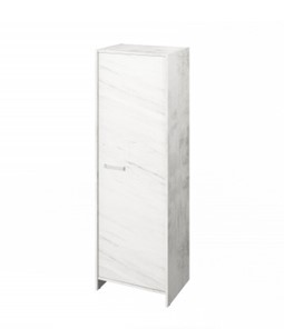 Распашной шкаф-гардероб Festus FI-621.G, Хромикс белый/Мрамор Леванто белый в Нижнекамске
