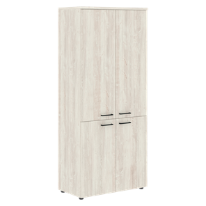 Шкаф с глухими низкими и средними дверьми и топом XTEN сосна Эдмонд  XHC 85.3 (850х410х1930) в Нижнекамске