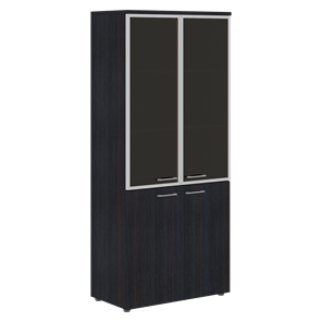 Шкаф с глухими низкими дверьми и топом XTEN Дуб Юкон XHC 85.7  (850х410х1930) в Альметьевске