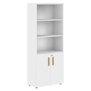 Шкаф с глухими малыми дверьми FORTA Белый FHC 80.5(Z)  (798х404х1965) в Альметьевске