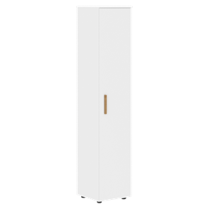 Высокий шкаф колонна с глухой дверью FORTA Белый FHC 40.1 (L/R) (399х404х1965) в Набережных Челнах