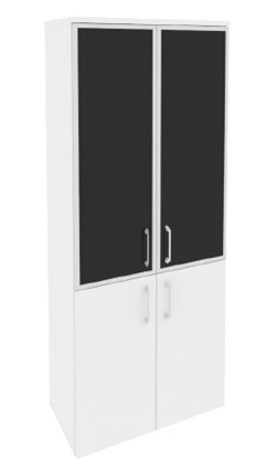 Шкаф O.ST-1.2R black, Белый бриллиант в Набережных Челнах - изображение
