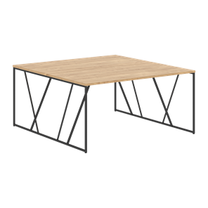 Двойной стол LOFTIS Дуб Бофорд  LWST 1516 (1560х1606х750) в Нижнекамске