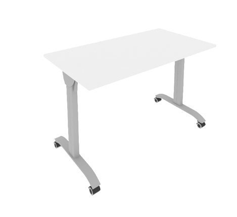 Мобильный складной стол СМ-5, Белый в Альметьевске - изображение