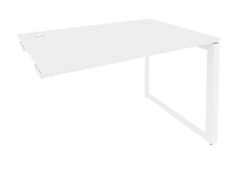 Приставной стол к тумбе O.MO-SPR-4.7 Белый/Белый бриллиант в Нижнекамске