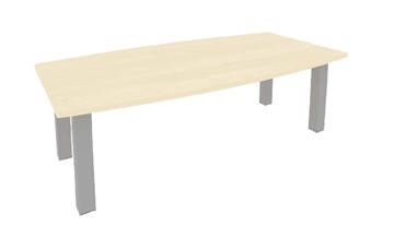 Офисный стол для переговоров KPRG-1 Серый/Клен в Набережных Челнах