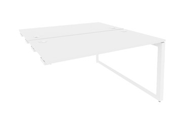 Стол приставной к тумбе O.MO-D.SPR-4.8 Белый/Белый бриллиант в Нижнекамске